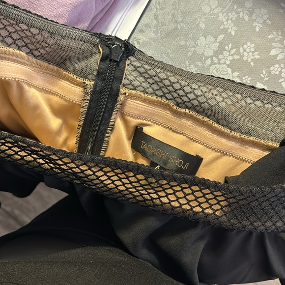 Tadashi Shoji Runway Dress black size 4 - Picture 7 of 13